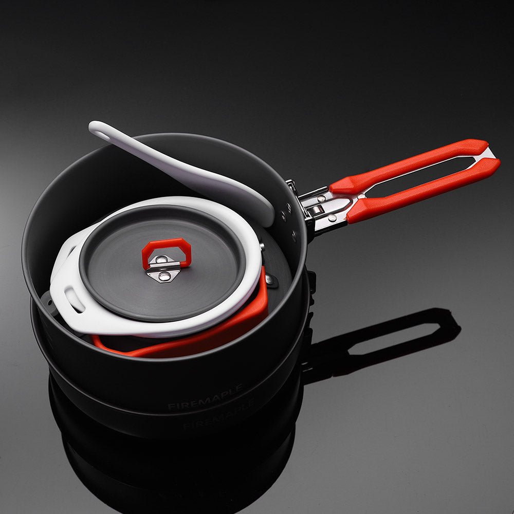 FireMaple Feast 2 set popote alu 2 personnes Orange