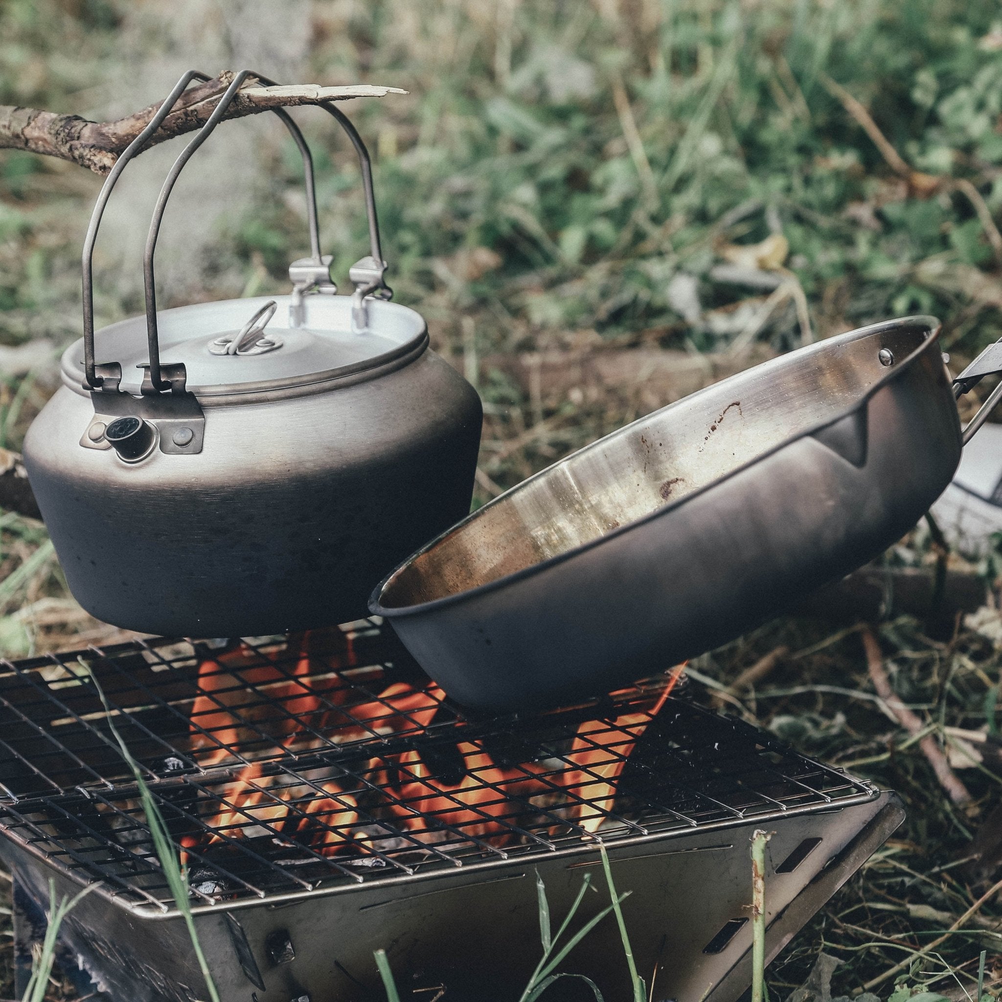 FireMaple Antarcti poêle inox 8 pouces feu de camp