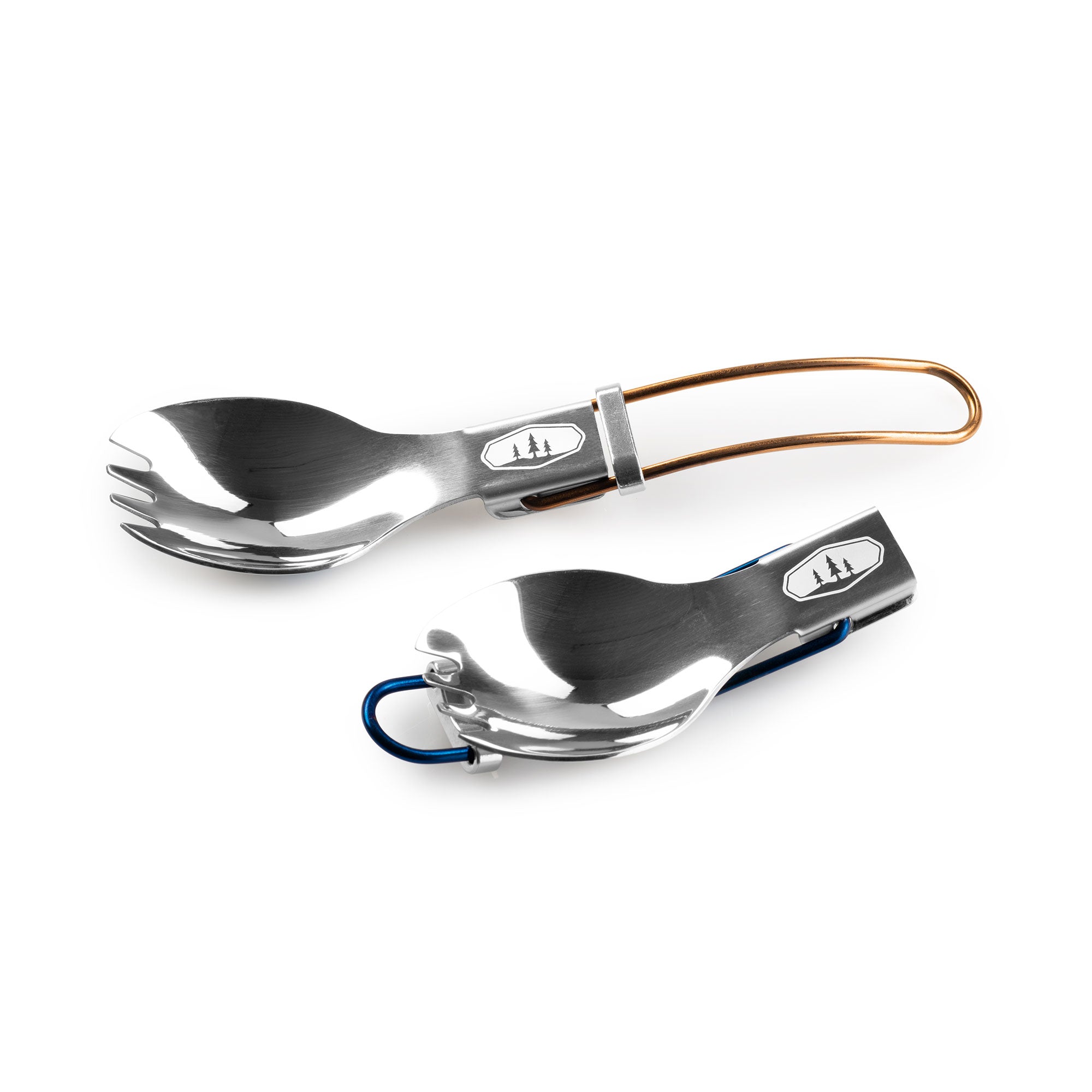 GSI Glacier Folding Spork cuillère pliante inox orange