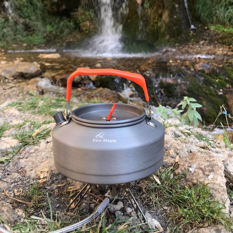 FireMaple Feast T3 bouilloire camping 0,8 L orange