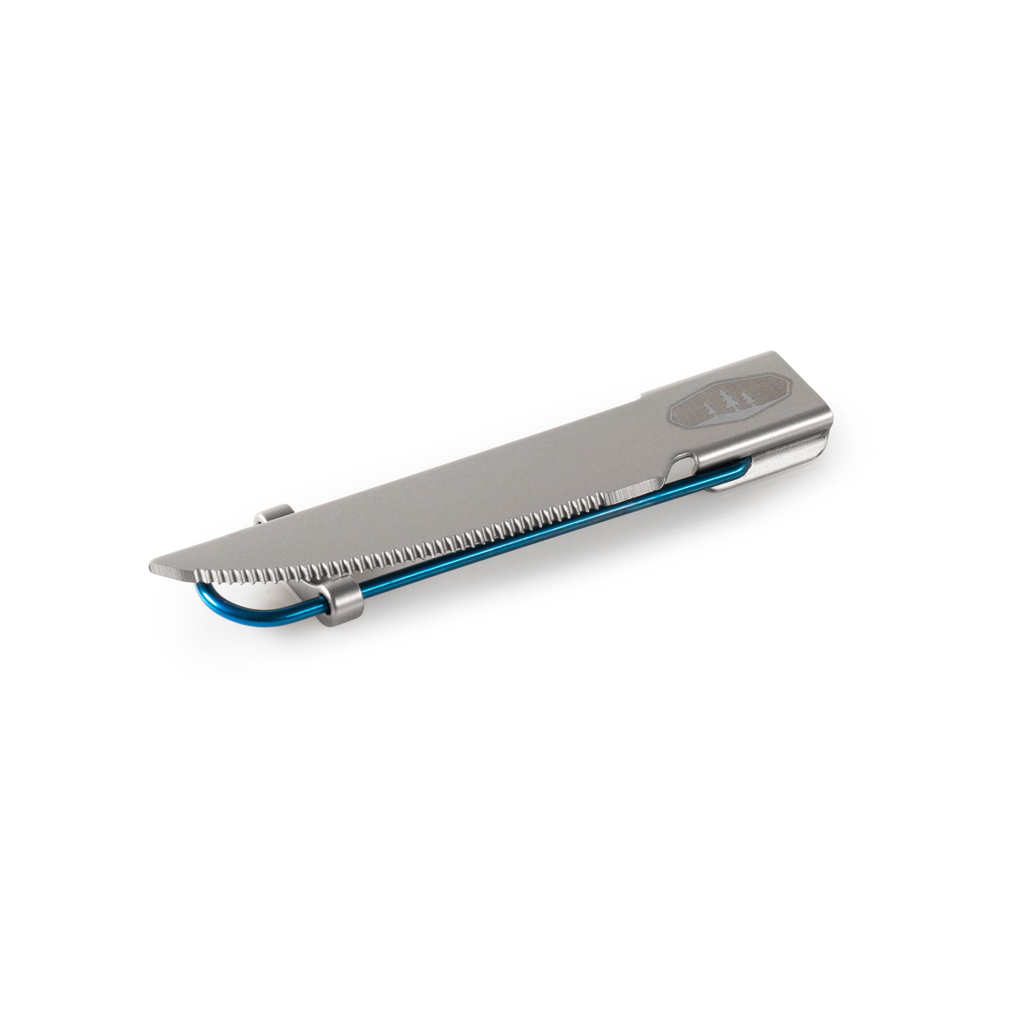GSI Glacier couteau pliant inox lame dentée