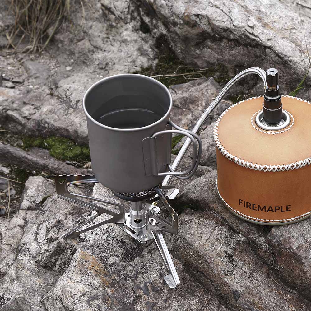 FireMaple Polaris réchaud gaz déporté régulé 2,9 kW hiver