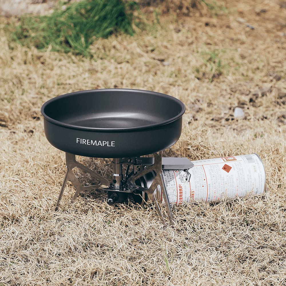 FireMaple Trident Réchaud butane cassette pliable inox