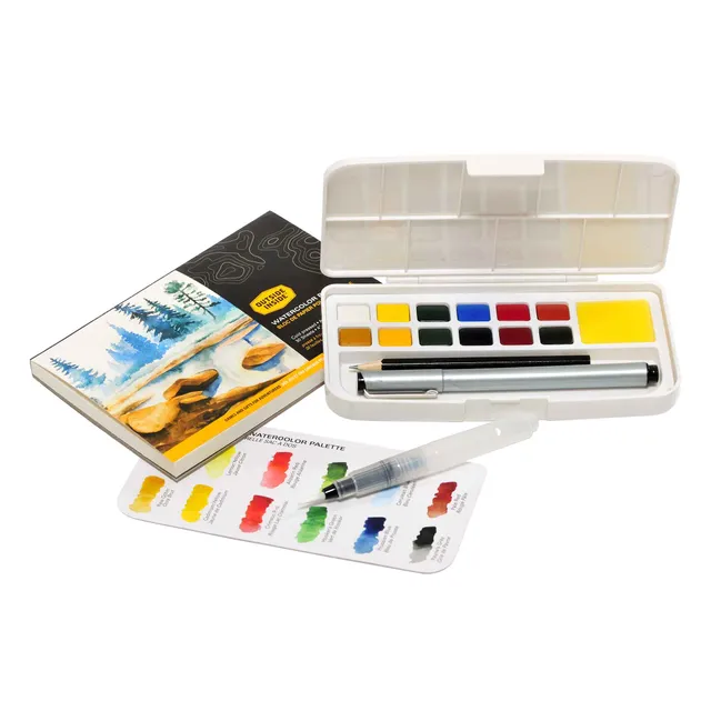 GSI Outdoor Games Backpack kit aquarelle voyage
