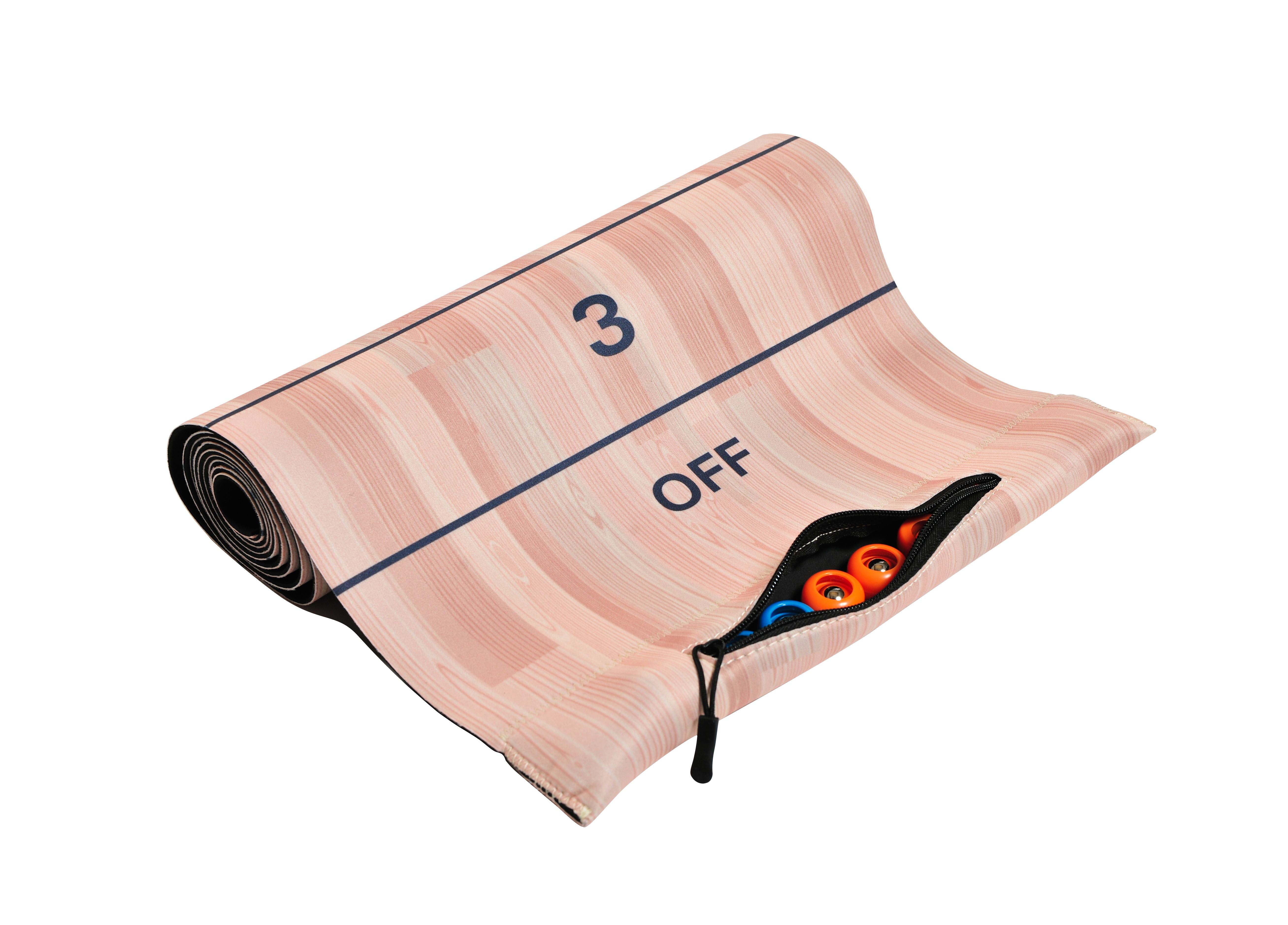 GSI Outdoor Games shuffleboard enroulable néoprène 8 palets