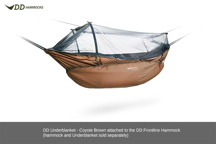 DD Hammocks Underblanket isolation hamac coyote brown -5°C