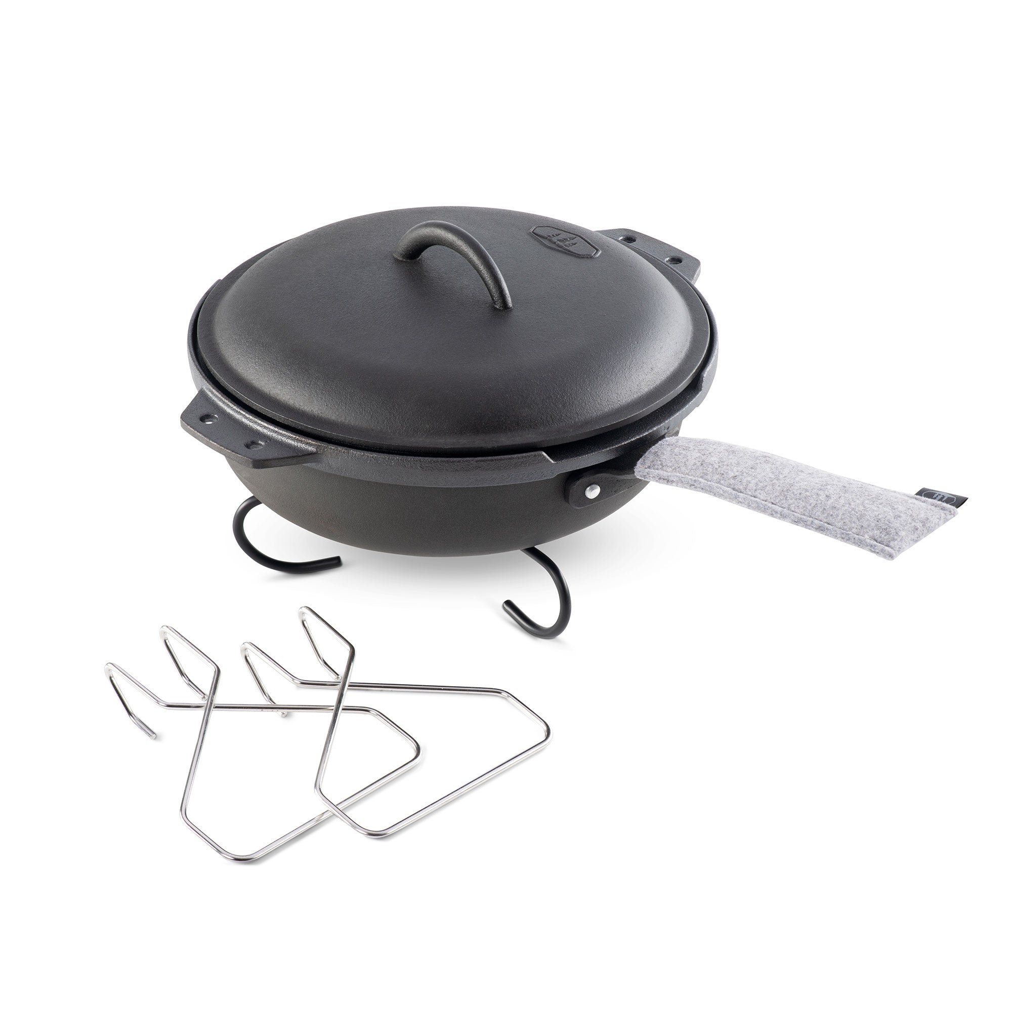 GSI Guidecast 10" set fonte poêle 25 cm feu de camp