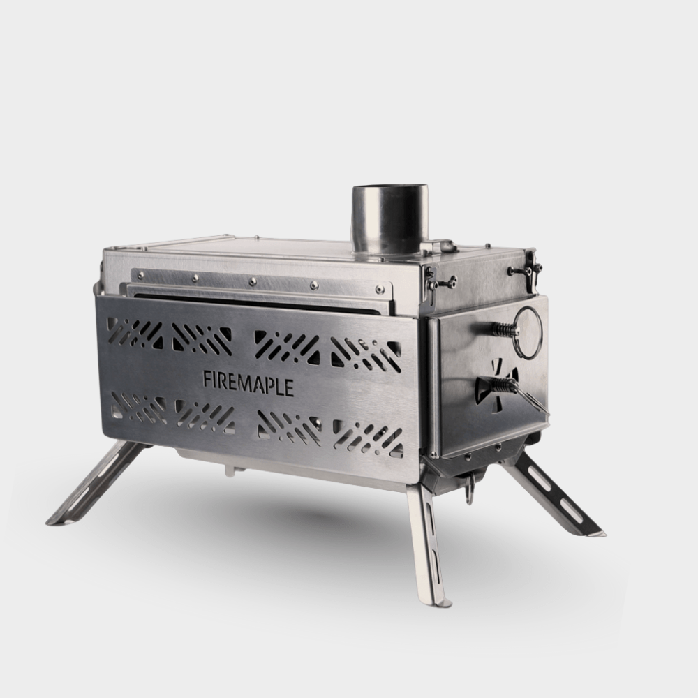 FireMaple Antarcti poêle bois tente chaude inox