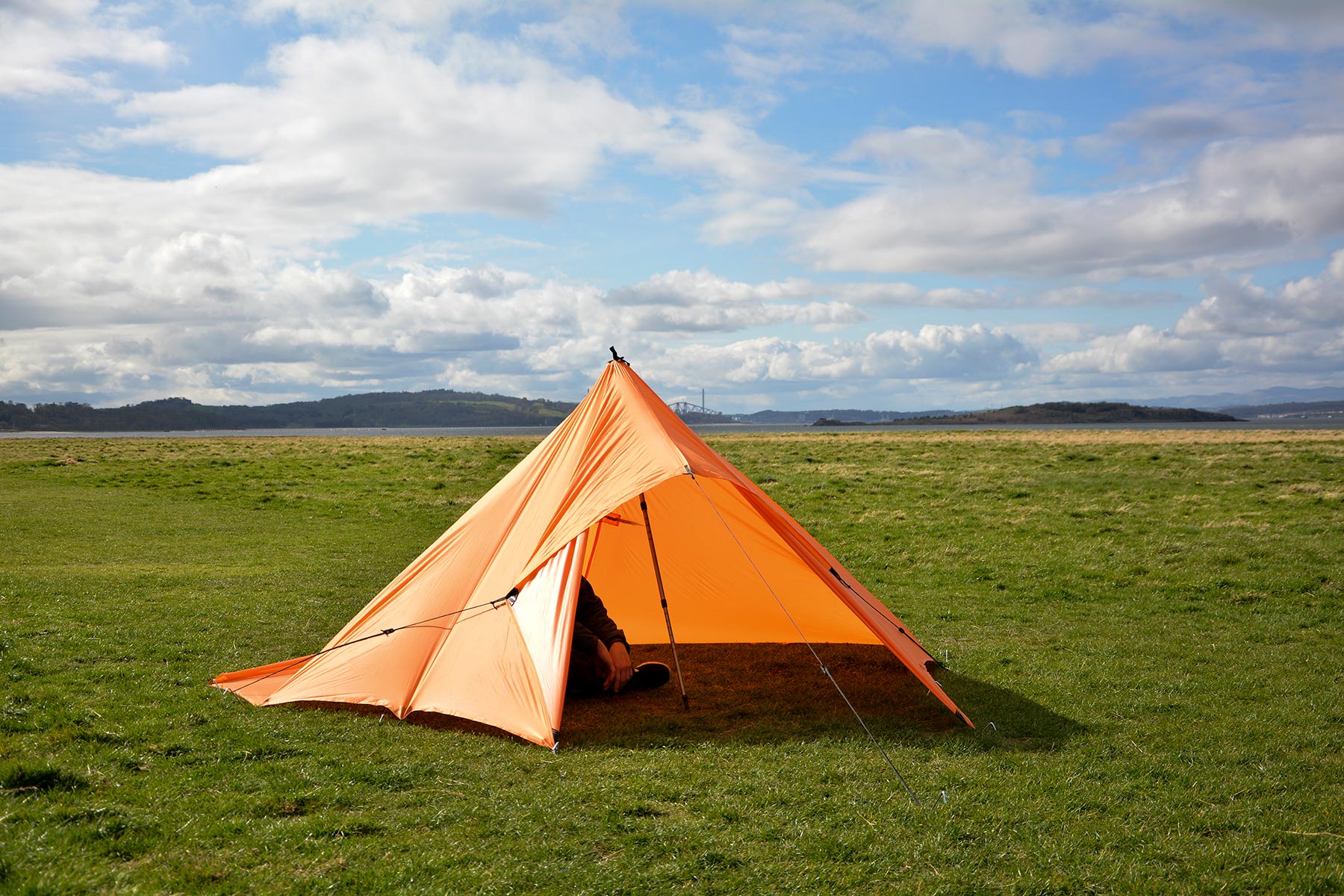 DD SuperLight Tarp bâche hamac vert olive 19 attaches