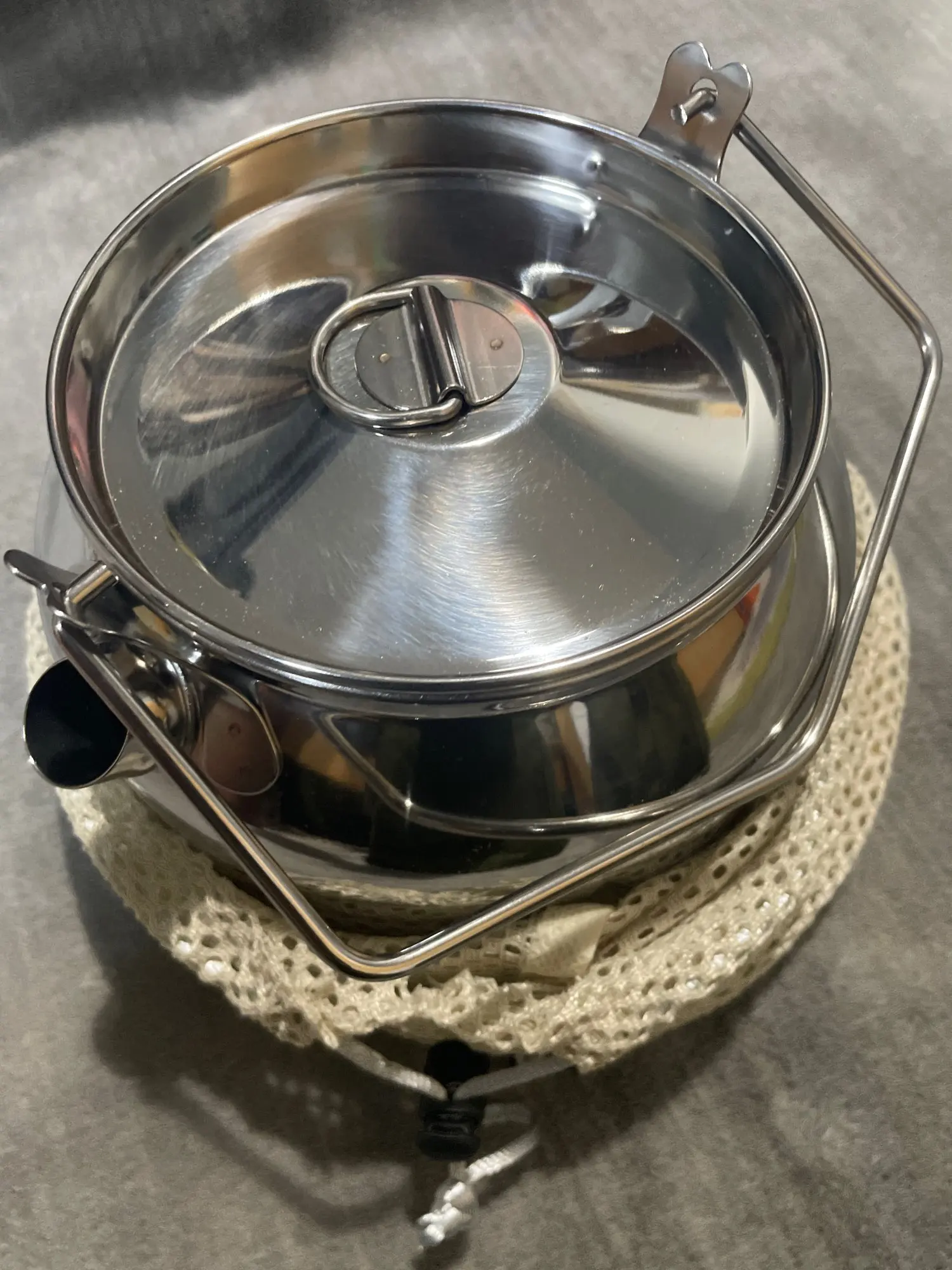 FireMaple Antarcti bouilloire inox 1,2 L feu de camp