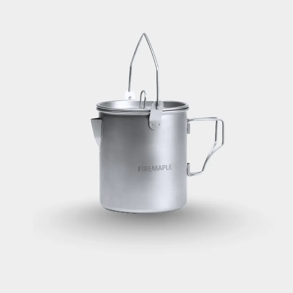 FireMaple Alti popote titane 900 ml avec couvercle