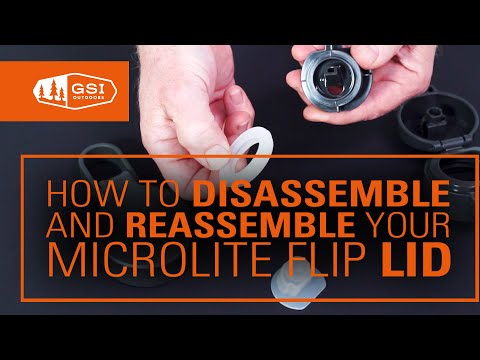 GSI Microlite couvercle flip 720 pour bouteille 750 ml