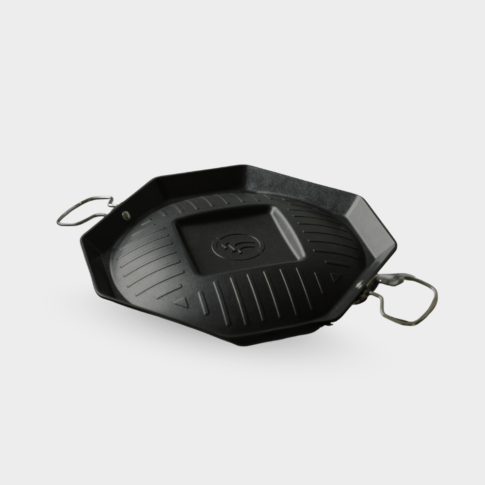 FireMaple SizzlePro poêle grill camping double zone aluminium