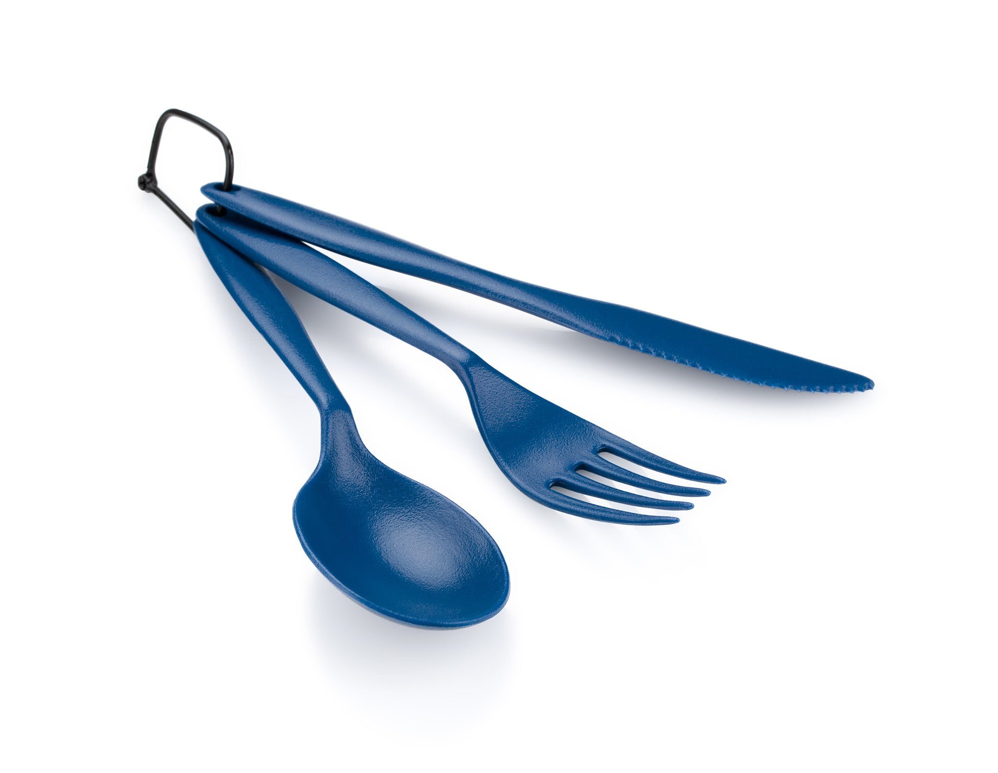 Gsi Tekk set couverts camping léger 20 g Eggshell / Bleu