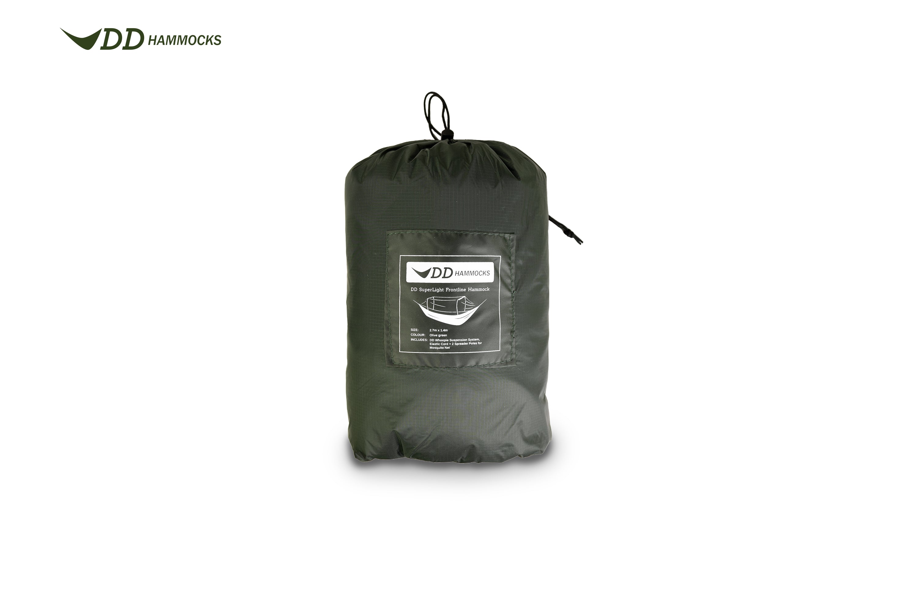 DD SuperLight Frontline hamac moustiquaire vert olive