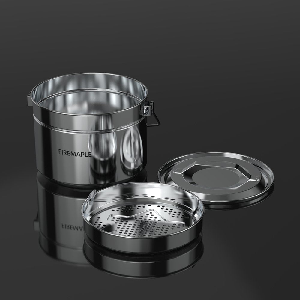 FireMaple Antarcti 1,8 L popote inox suspension feu