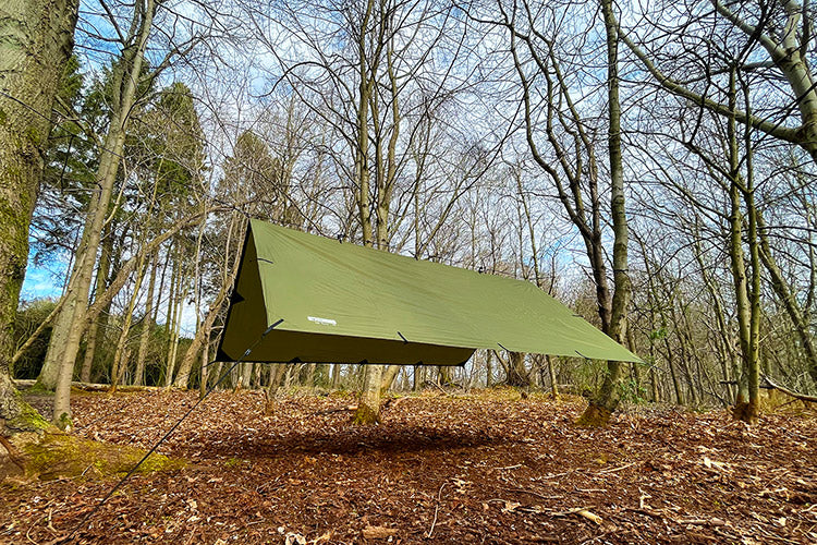 DD Hammocks Tarp 3 bâche recyclée 3x2,9 m olive