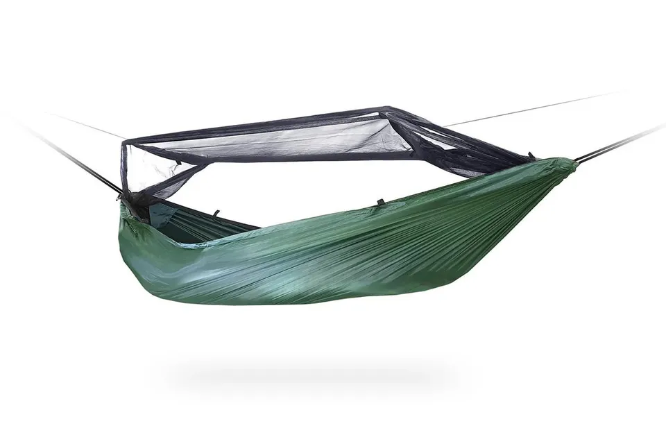 DD Hammocks Frontline hamac camping moustiquaire olive
