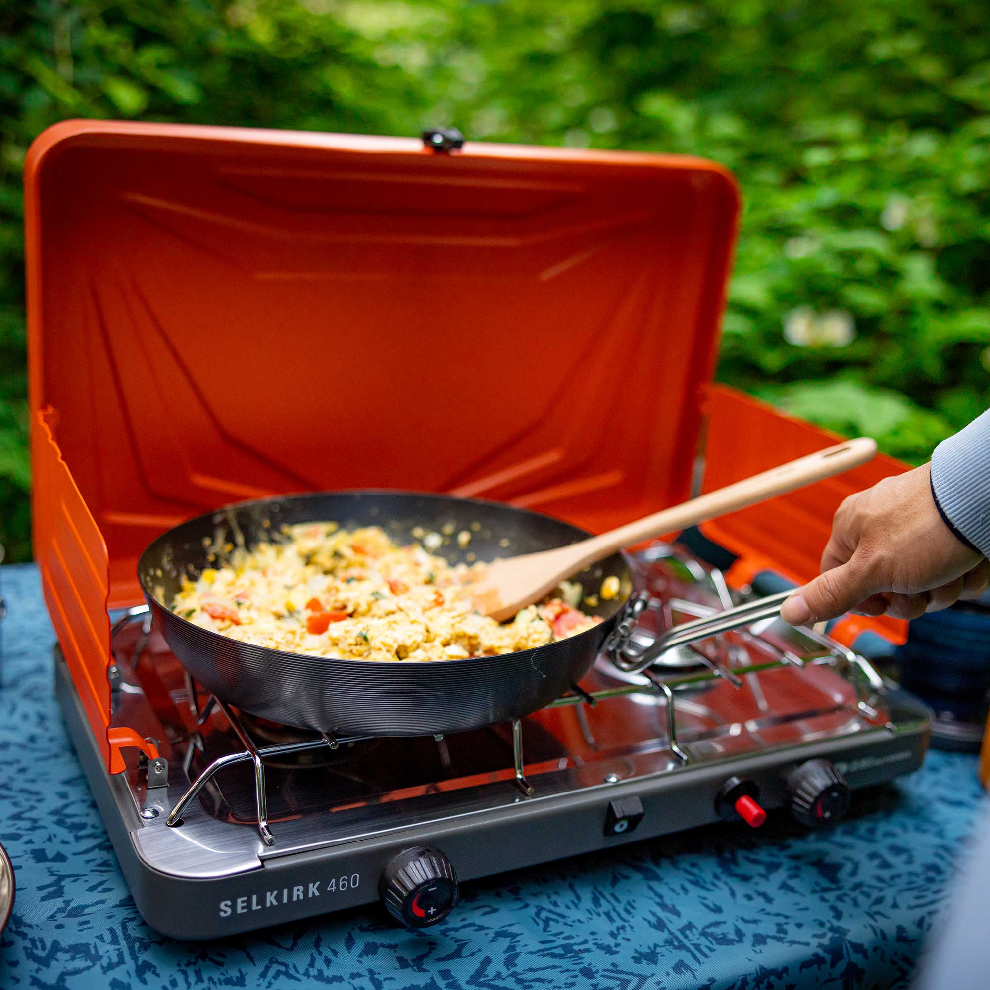 GSI Selkirk 460+ réchaud camping 2 feux piezo