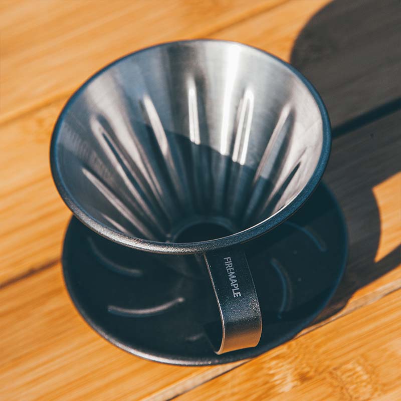 FireMaple Orca dripper café filtre inox 1 tasse