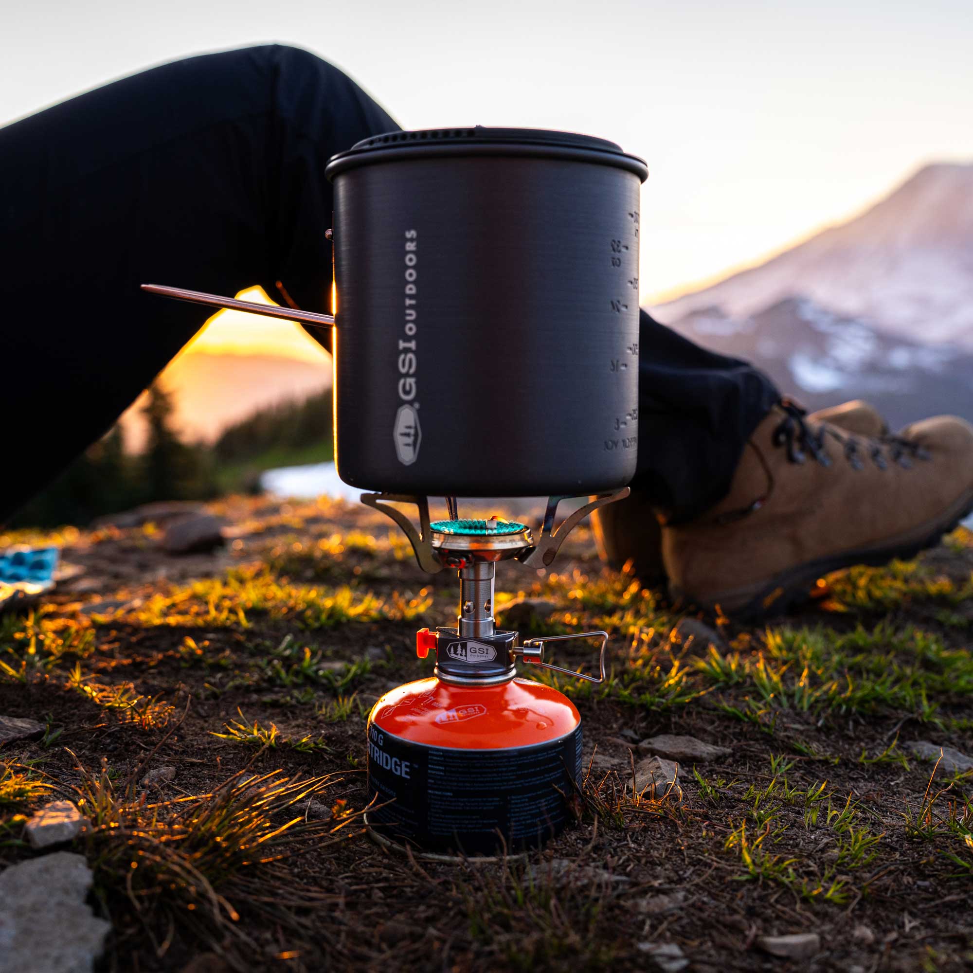GSI Glacier réchaud cartouche piezo ultra-léger