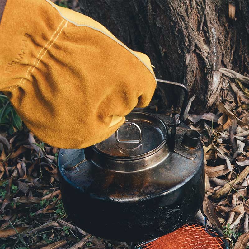 FireMaple Gingko gants cuir camp travail version été