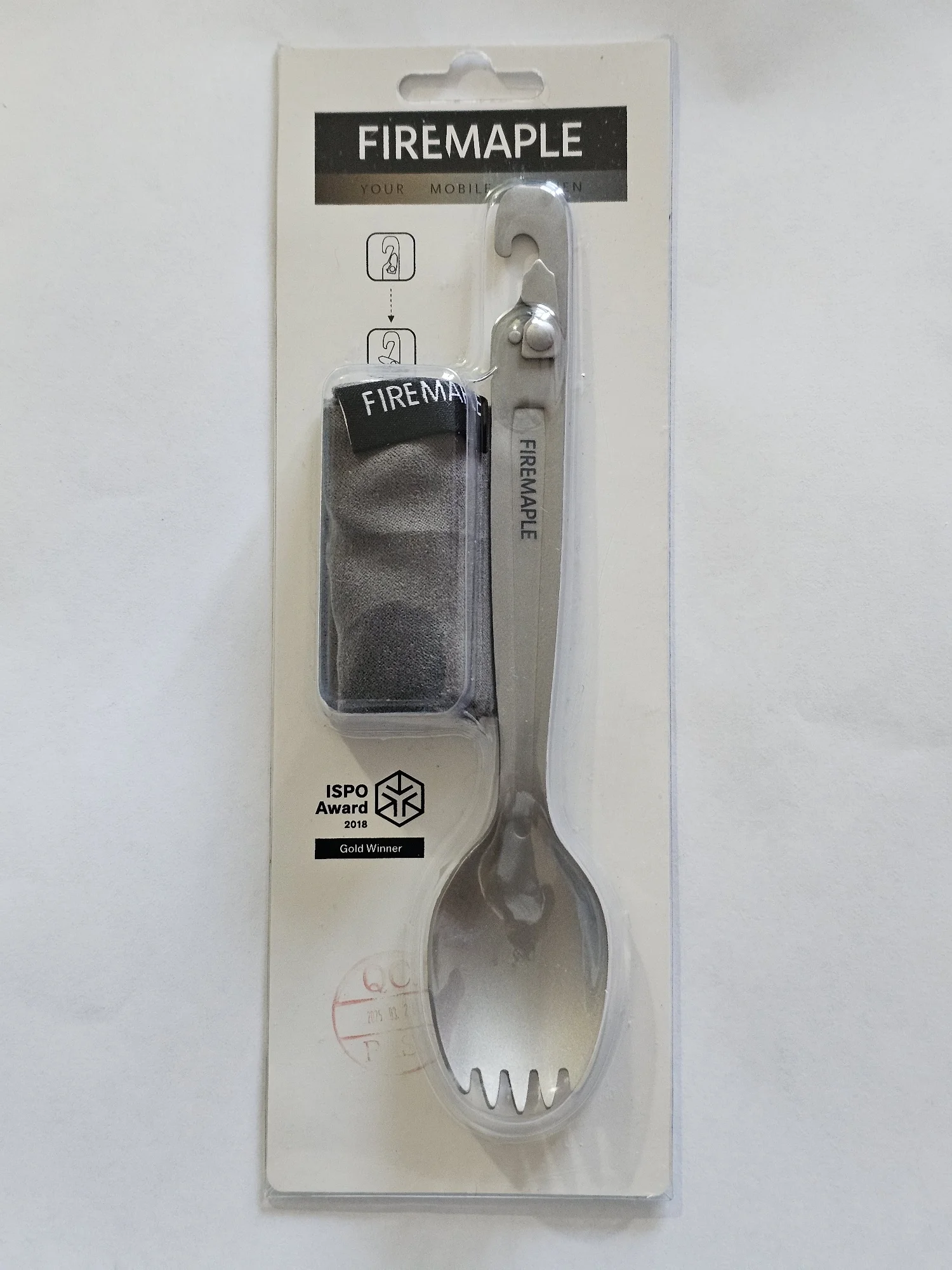 FireMaple Woodpecker spork titane 3-en-1 23 g