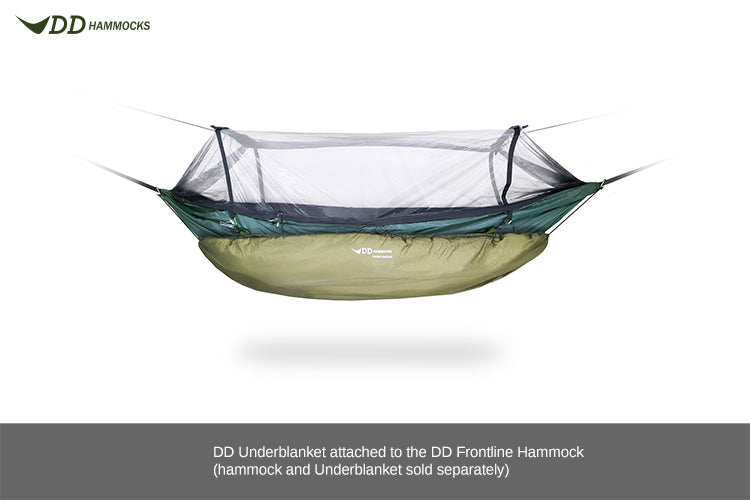 DD Hammocks Underblanket isolation hamac olive green -5°C