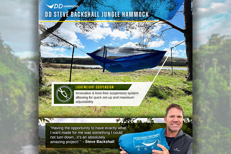 DD Hammocks Steve Backshall Hamac Jungle Anti-Moustique