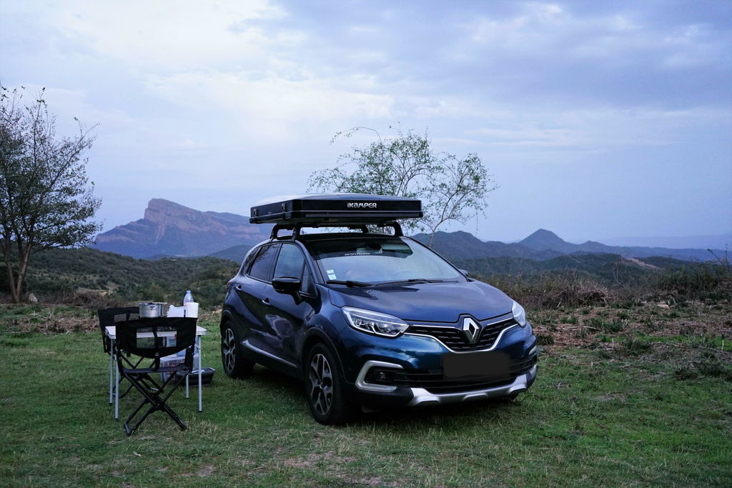 iKamper Skycamp 3.0 Mini tente de toit 2 places Noir