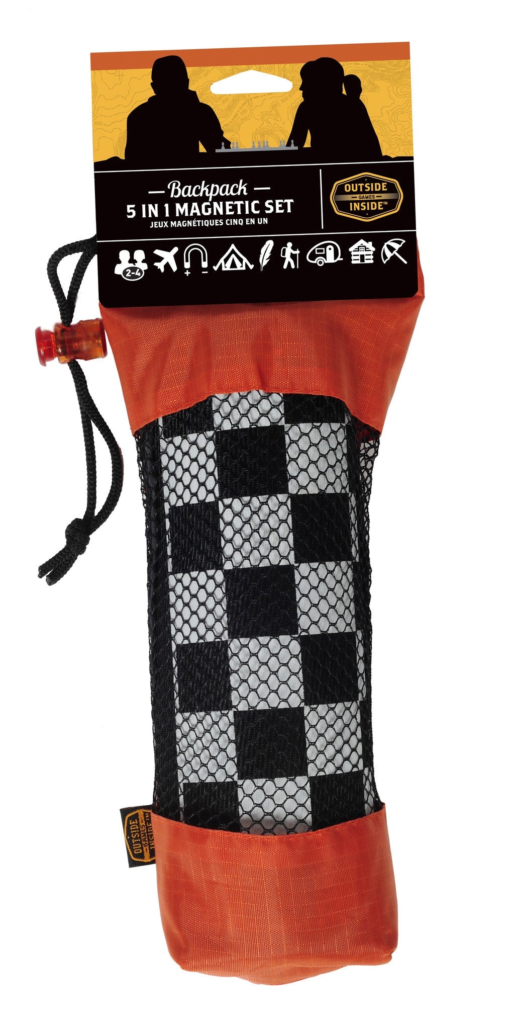 GSI jeu magnétique 5 en 1 sac à dos voyage