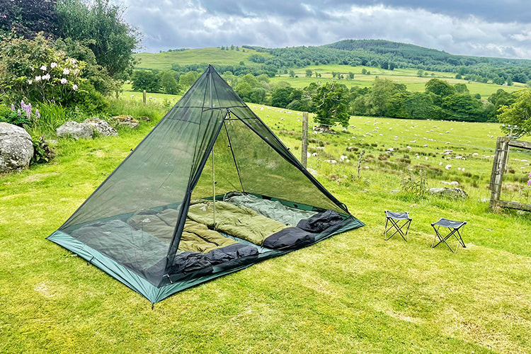 DD Tents Pyramid Mesh Tente Moustiquaire Familiale 4 Pl.