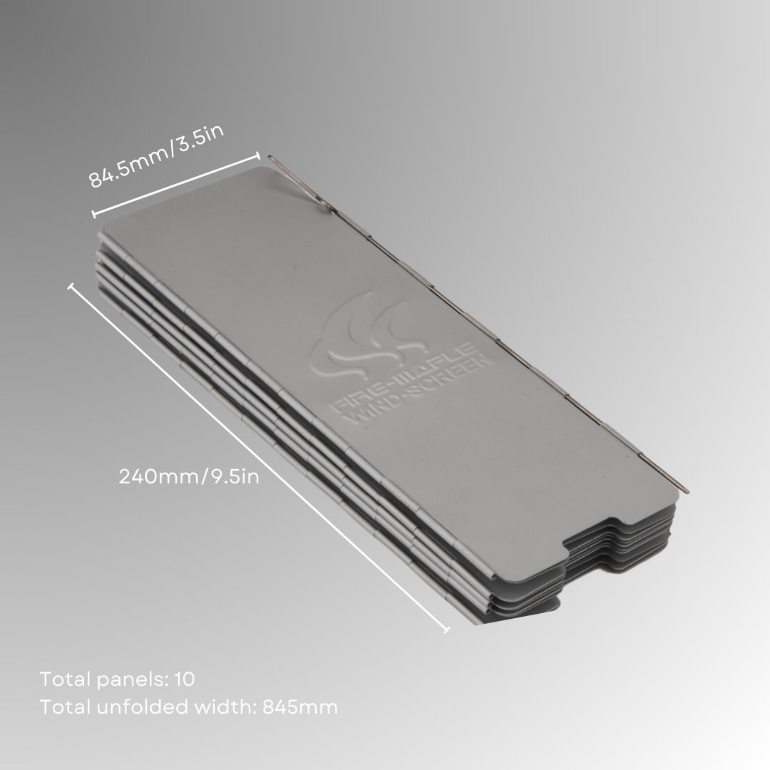 FireMaple FMW-510 pare-vent alu 10 panneaux