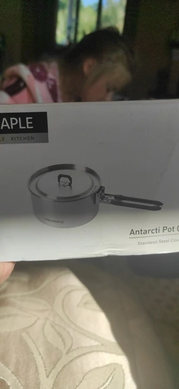 FireMaple Antarcti 1.5L popote inox 1,5 L feu de camp