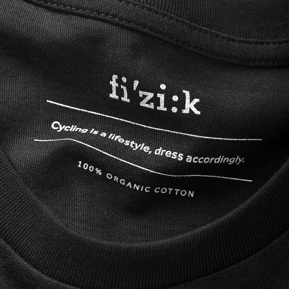 Fizik Logo T-Shirt t-shirt coton coupe droite