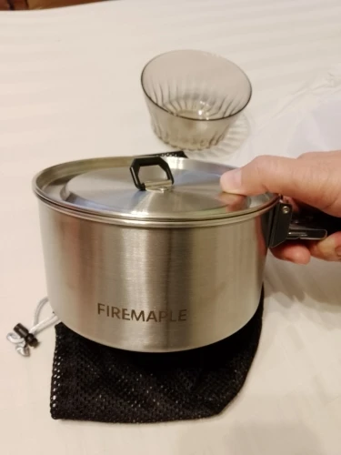 FireMaple Antarcti 1.5L popote inox 1,5 L feu de camp
