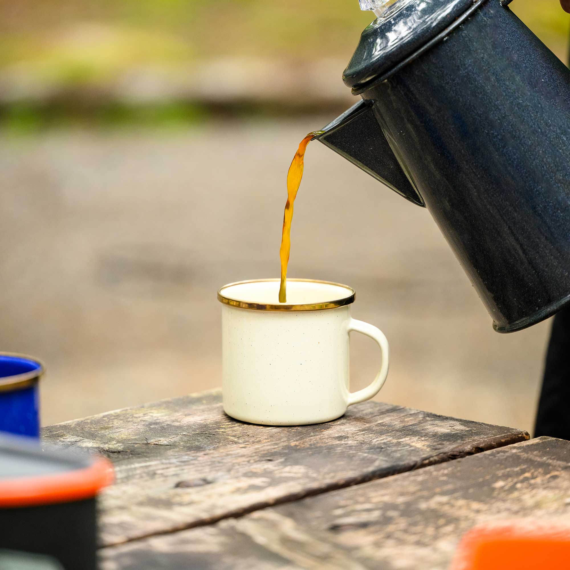 GSI Enamelware Mesa tasse email grise 12 oz