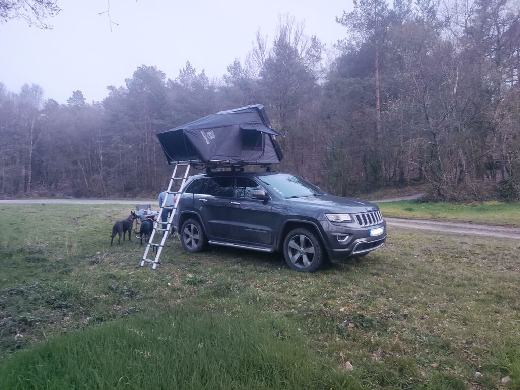 iKamper Skycamp 3.0 Mini tente de toit 2 places Noir