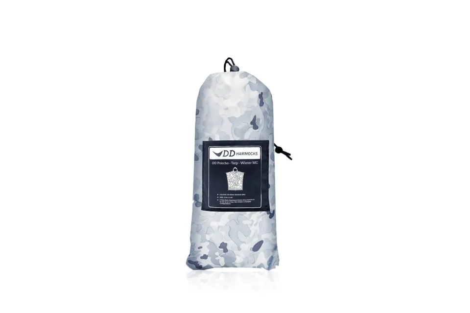 DD Poncho Tarp Winter MC camouflage neige étanche