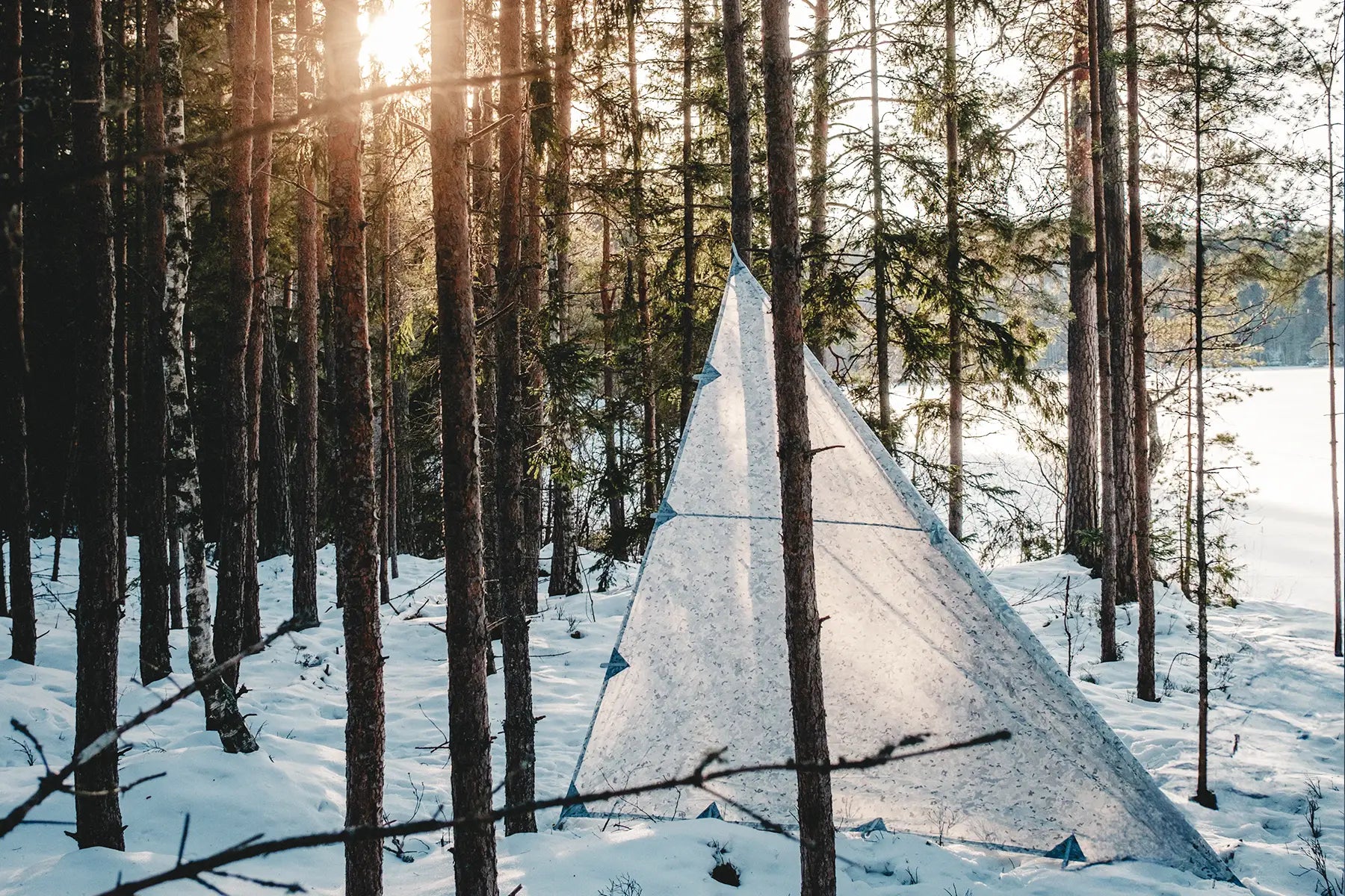 DD Hammocks Tarp 3x3 bâche camping Winter MC