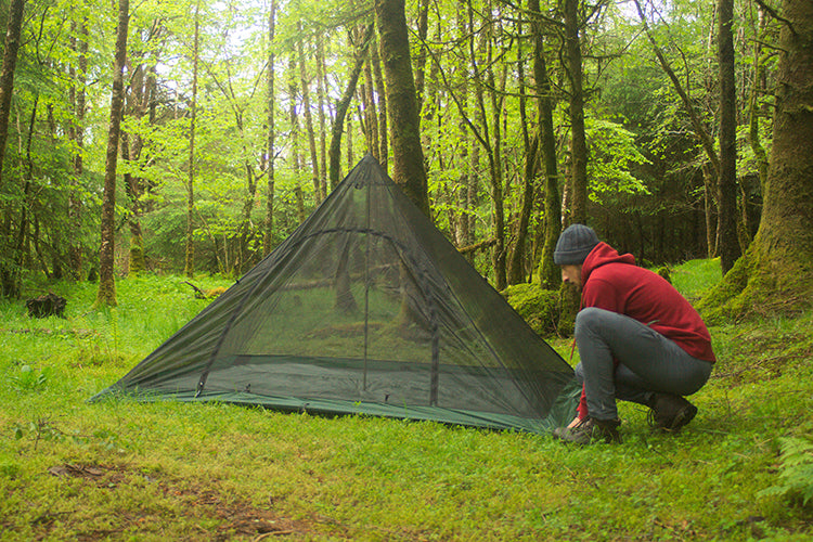 DD SuperLight Tente pyramidale XL mesh 2 places anti-insectes