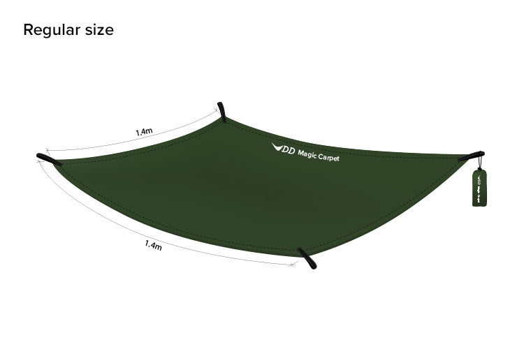DD Hammock Insulation Magic Carpet Tapis Sol 140x140