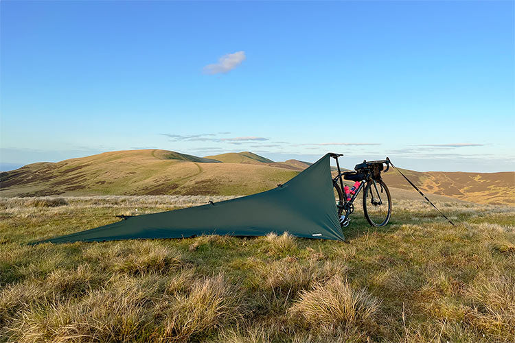 DD SuperLight Tarp Bikepacker 1 place waterproof selle