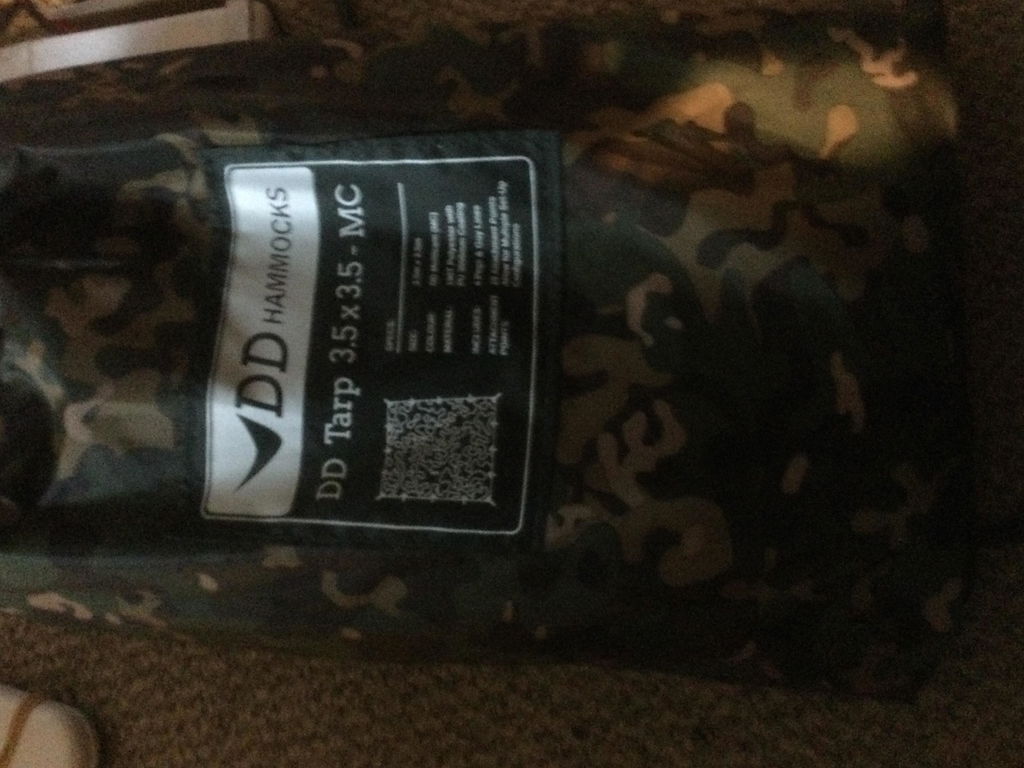 DD Hammocks Tarp 3.5 x 3.5 bâche multicam