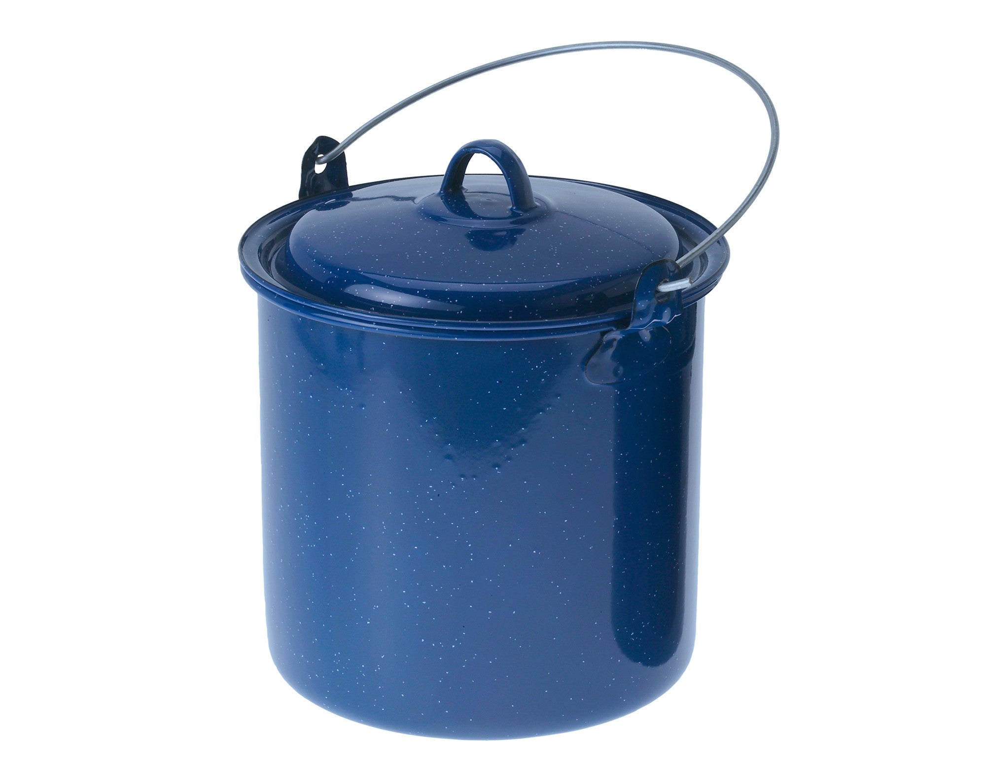 GSI Enamelware faitout émaillé 1,7 quart avec couvercle