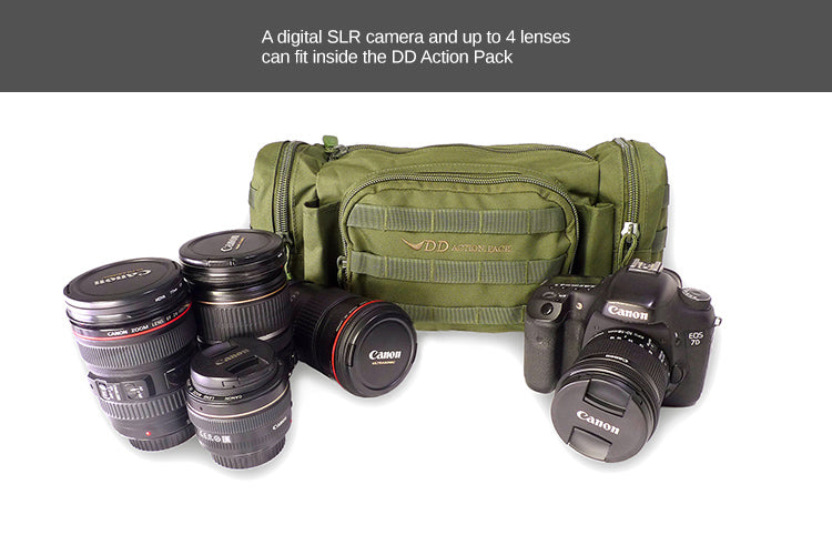 DD Action Pack Sacoche Vert Olive 600D