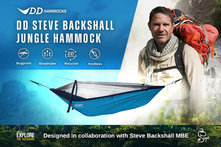 DD Hammocks Steve Backshall Hamac Jungle Anti-Moustique