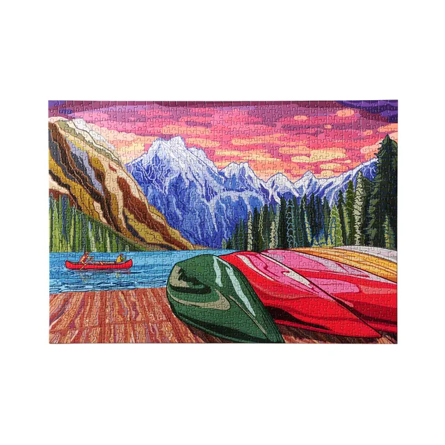 GSI Outdoor Games Puzzle Sunset Paddle 1000 Pièces