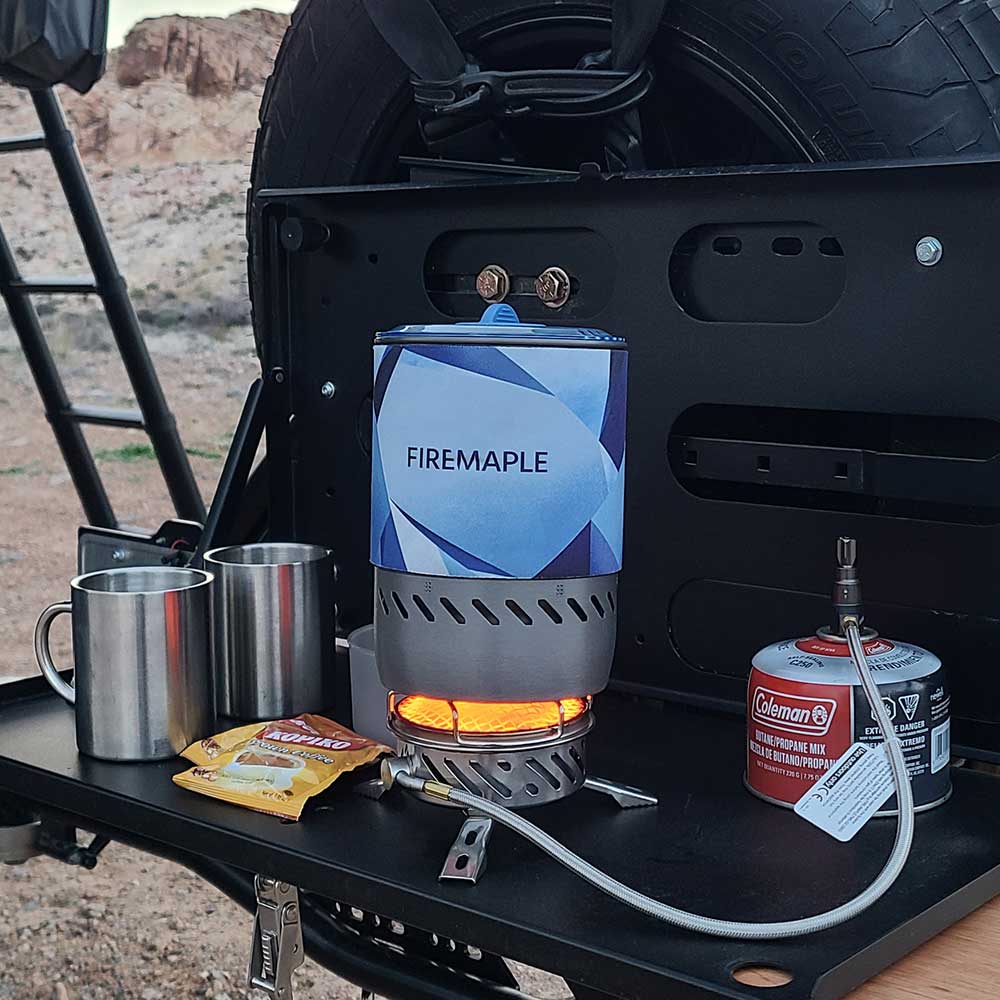 FireMaple Mars Rechaud Systeme Radiant Hiver
