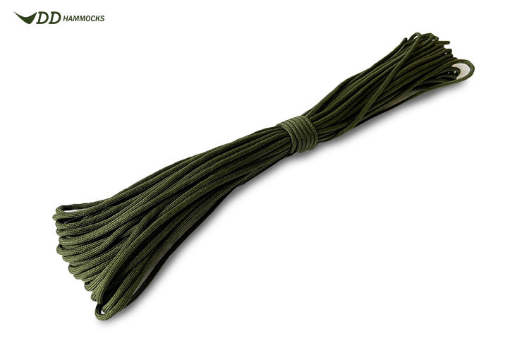 DD Paracord cordelette 4 mm Noir 25 m